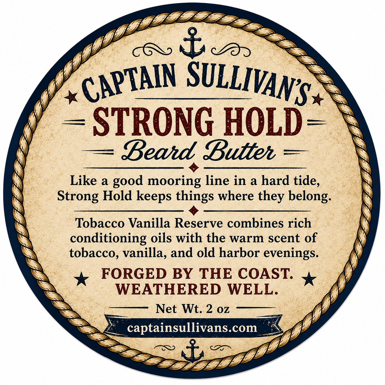 Captain Sullivan's Stong Hold Beard butter